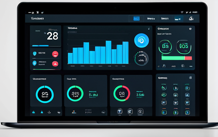 Smart Home Hub Dashboard**
"A modern smart home dashboard interface displaying data from various connected devices (lights, thermostat, security camera), safe for work, appropriate content, fully clothed, professional, showcasing real-time energy consumption and security alerts, clean and organized layout, user-friendly design, perfect anatomy, natural proportions, digital illustration, high quality."
**